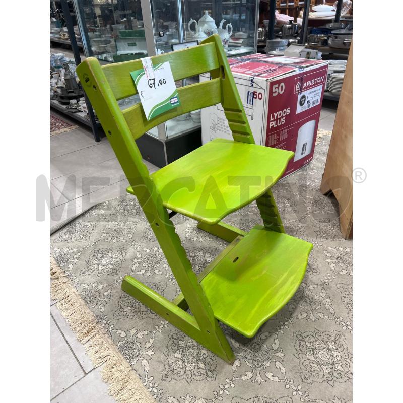 SEDIA STOKKE VERDE | Mercatino dell'Usato San giovanni teatino 1