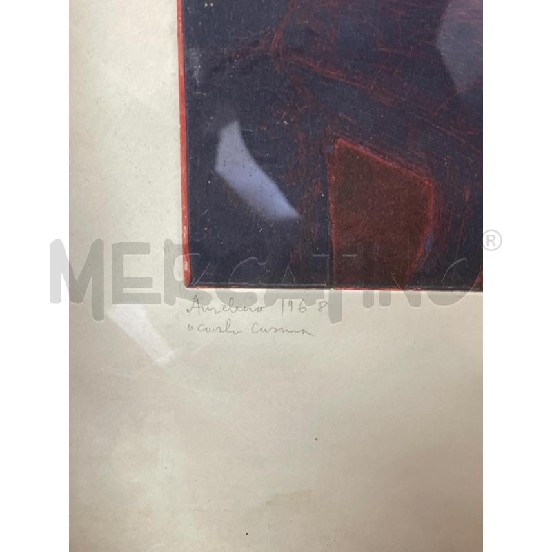 SERIGRAFIA FIRMATA UOMO ASTRATTO | Mercatino dell'Usato San giovanni teatino 3