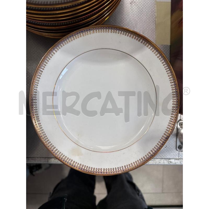 SERVIZIO BAVARIA BORDO ORO E BLU | Mercatino dell'Usato San giovanni teatino 4