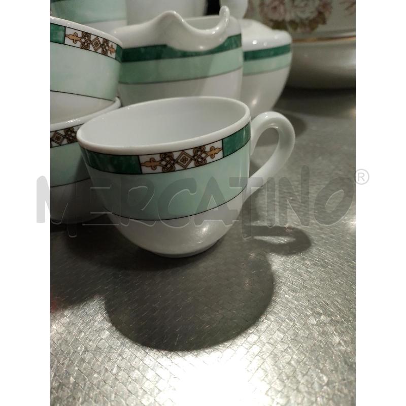 SERVIZIO CAFFE BAVARIA BIANCO VERDE | Mercatino dell'Usato San giovanni teatino 2