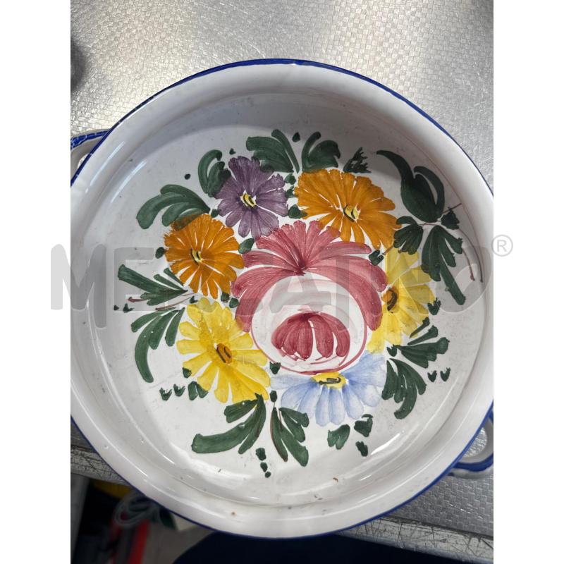 SERVIZIO CERAMICA CASTELLI CIOTOLA 6P E VASSOIO | Mercatino dell'Usato San giovanni teatino 3