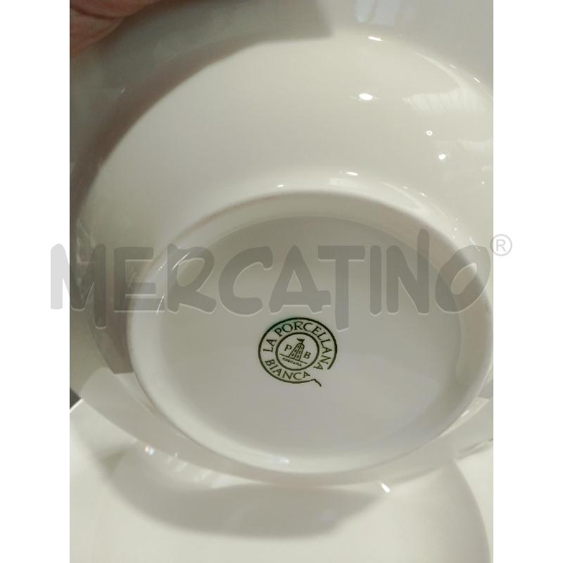 SERVIZIO DA 6 PIATTI LA PORCELLANA BIANCA  | Mercatino dell'Usato San giovanni teatino 2