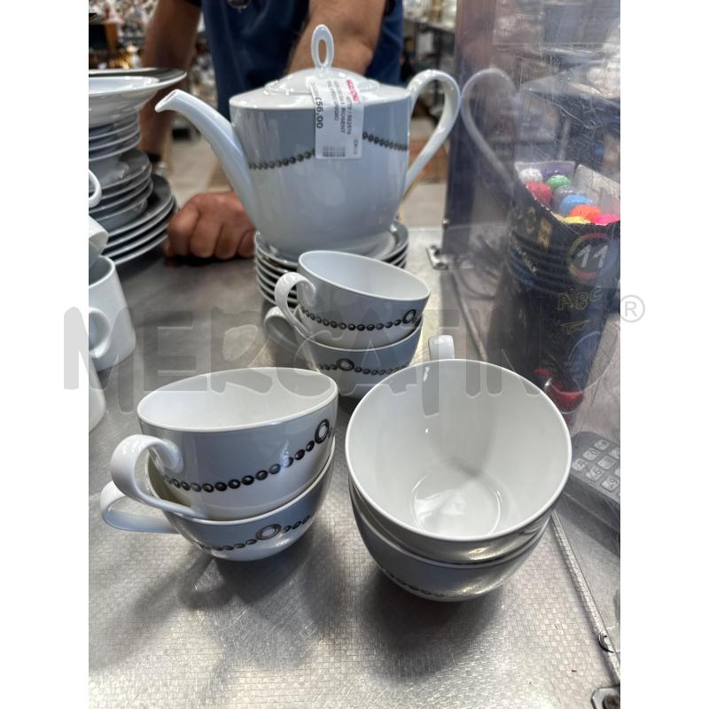 SERVIZIO DA 6  ROSENTHAL BORDO GRIGIO | Mercatino dell'Usato San giovanni teatino 1