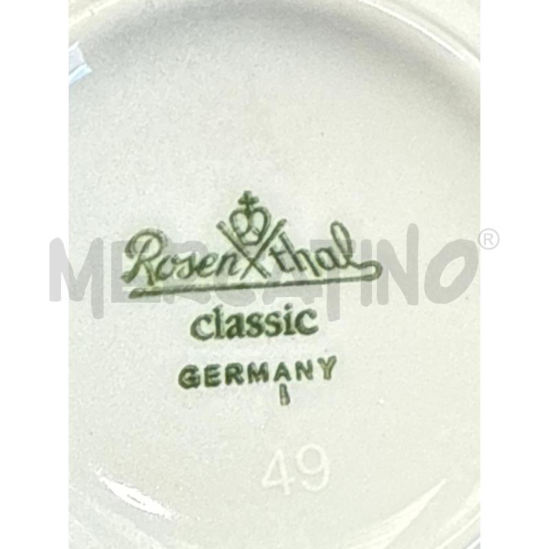SERVIZIO DA 6  ROSENTHAL BORDO GRIGIO | Mercatino dell'Usato San giovanni teatino 2