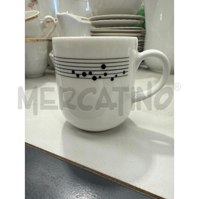SERVIZIO DA CAFFE RICHARD GINORI DECORO NERO | Mercatino dell'Usato San giovanni teatino 2