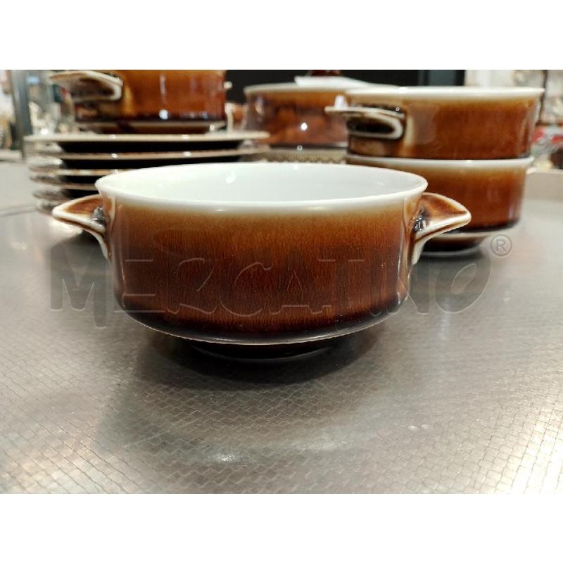 SERVIZIO DA CONSOME BAVARIA MARRONE | Mercatino dell'Usato San giovanni teatino 2