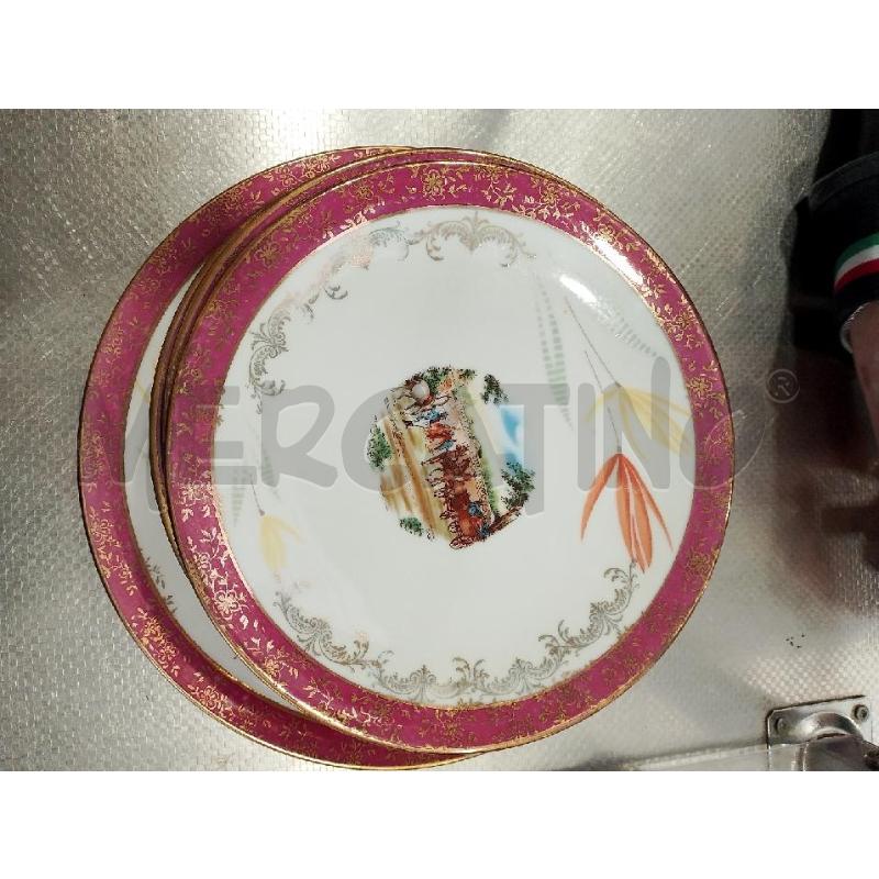 SERVIZIO DA DOLCE BAVARIA BORDO ROSA | Mercatino dell'Usato San giovanni teatino 2