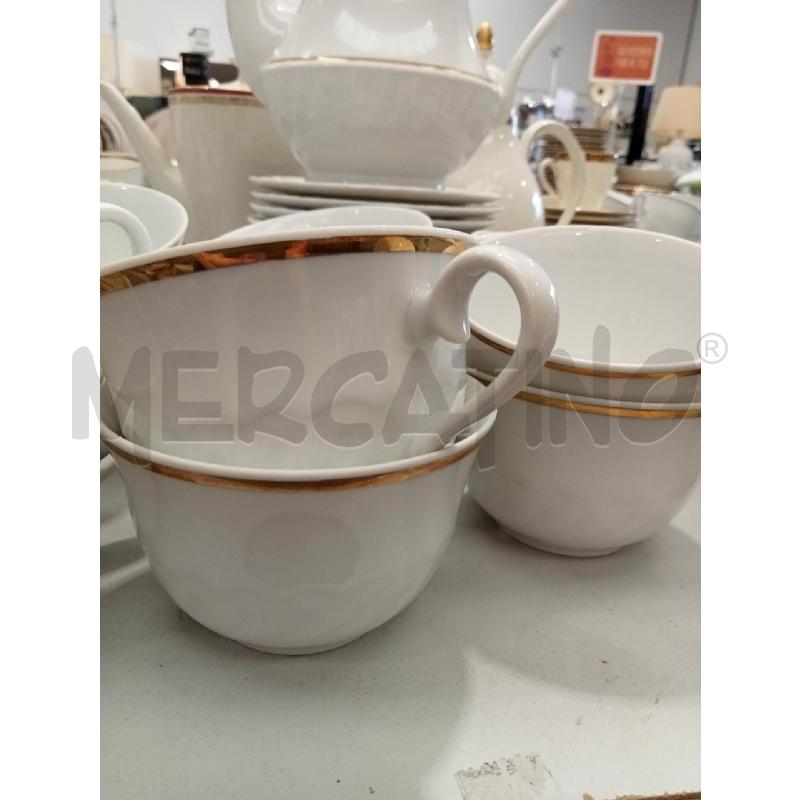 SERVIZIO DA TE DA 12 BAVARIA BORDO DORATO | Mercatino dell'Usato San giovanni teatino 2