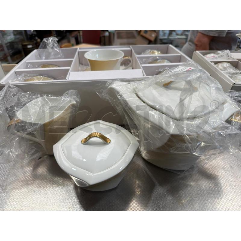 SERVIZIO DA THE' NARUMI MICHELOTTO 6PERS LATTIERA TEIERA ZUCCHERIERA | Mercatino dell'Usato San giovanni teatino 2