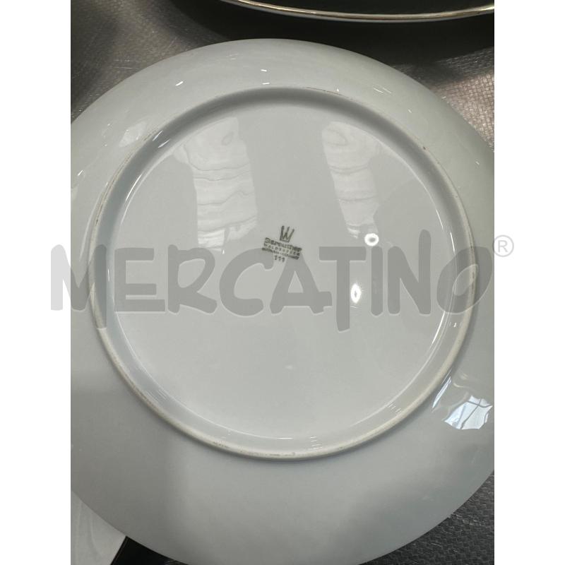 SERVIZIO PIATTI DA 10 BAVARIA BORDO DORATO | Mercatino dell'Usato San giovanni teatino 3
