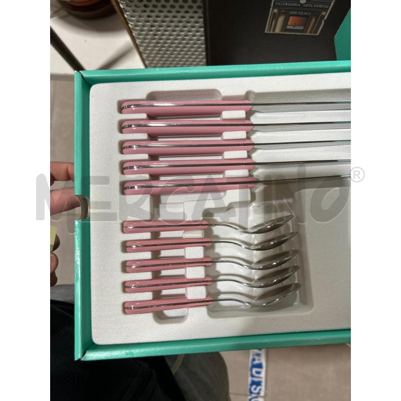 SERVIZIO POSATE MANICO ROSA | Mercatino dell'Usato San giovanni teatino 2