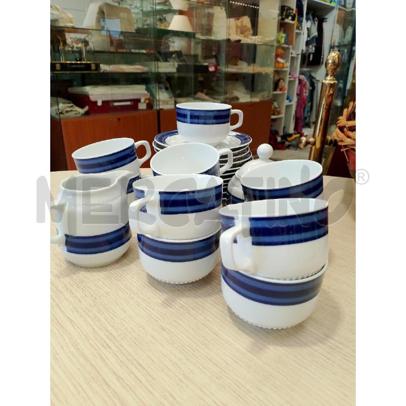 SERVIZIO TAZZE TE DA 10 BAVARIA BORDO BLU | Mercatino dell'Usato San giovanni teatino 1