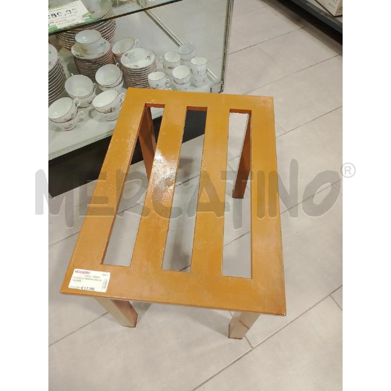 SGABELLO FERRO GIALLO SENAPE | Mercatino dell'Usato San giovanni teatino 2