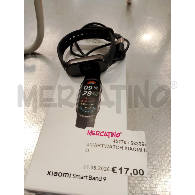 SMARTWATCH XIAOMI NERO  | Mercatino dell'Usato San giovanni teatino 1