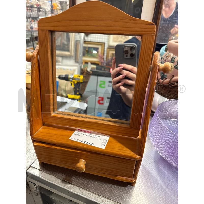 SPECCHIERA CASSETTO LEGNO | Mercatino dell'Usato San giovanni teatino 1