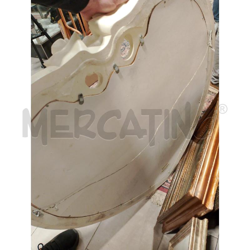SPECCHIO CUORE BIANCO ROSE  | Mercatino dell'Usato San giovanni teatino 4