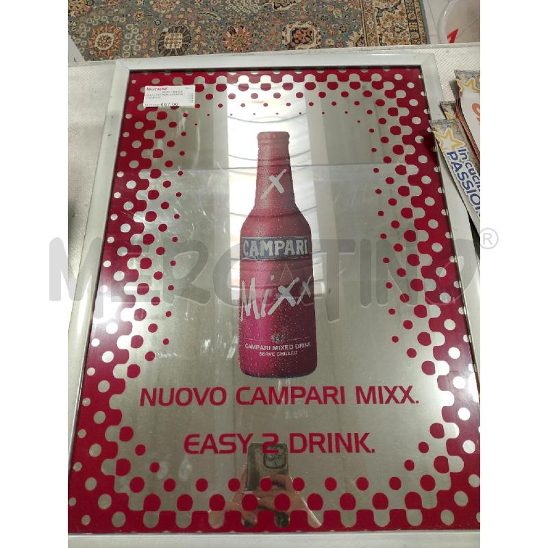 SPECCHIO PUBLICITARIO CAMPARI | Mercatino dell'Usato San giovanni teatino 1