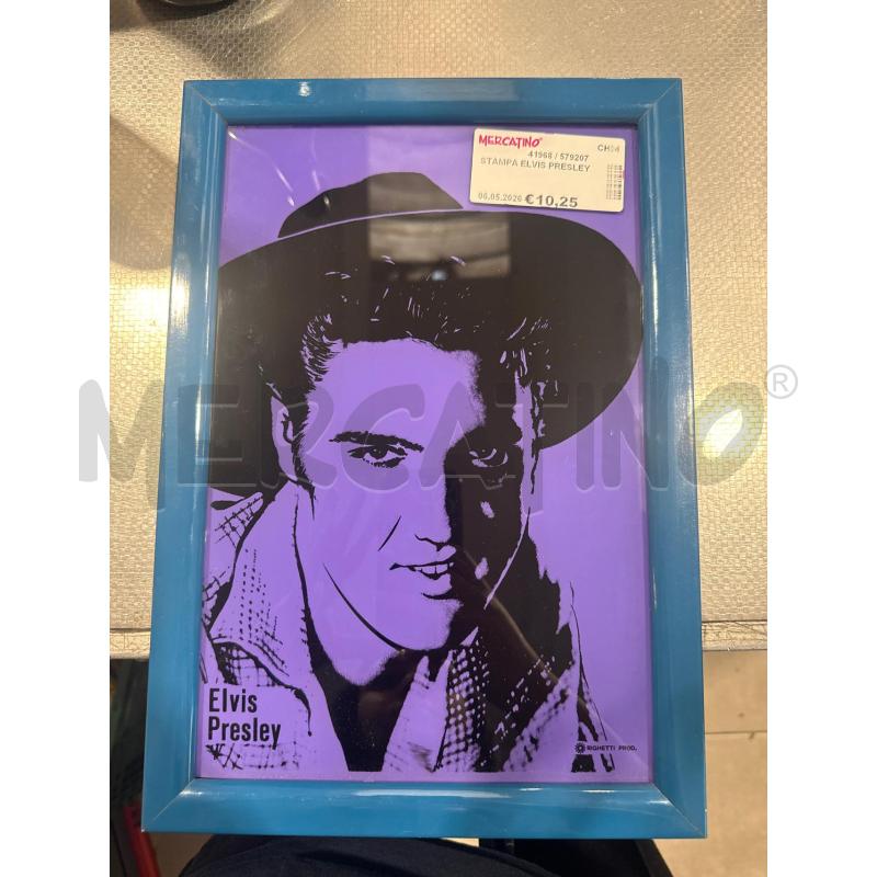 STAMPA ELVIS PRESLEY | Mercatino dell'Usato San giovanni teatino 1