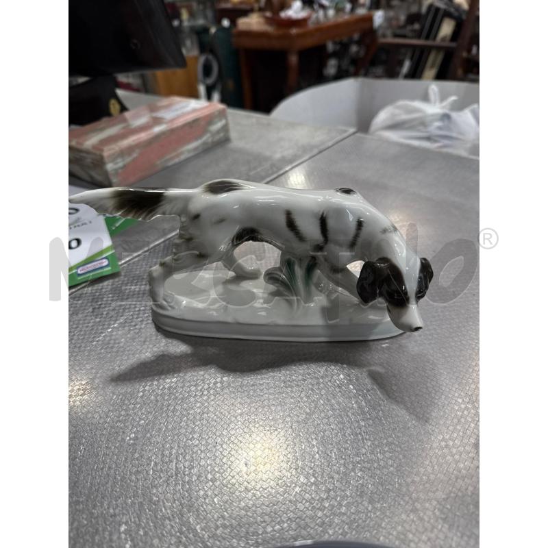 STATUA CANE PORCELLANA TEDESCA | Mercatino dell'Usato San giovanni teatino 1