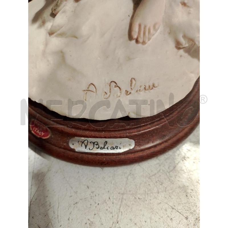 STATUA CAPODIMONTE DONNA VESTITA BIANCA | Mercatino dell'Usato San giovanni teatino 4