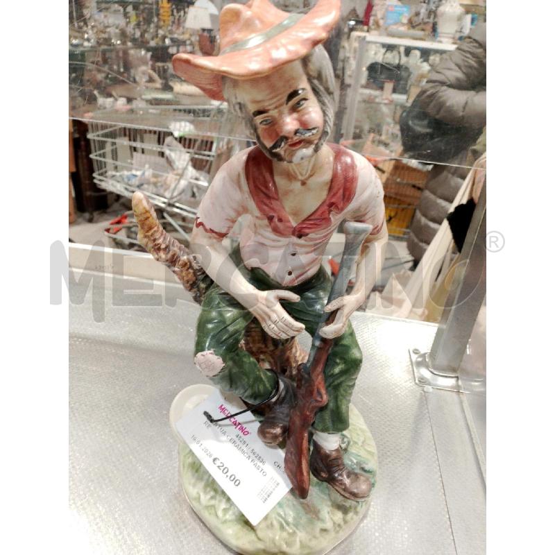 STATUA CERAMICA PASTORE  | Mercatino dell'Usato San giovanni teatino 1