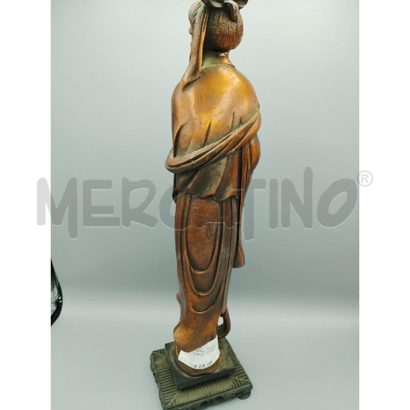 STATUA CINESE LAMINA RAME | Mercatino dell'Usato San giovanni teatino 2