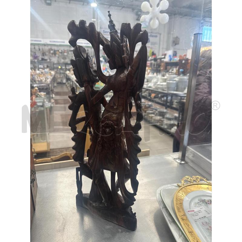 STATUA LEGNO INDONESIANA  | Mercatino dell'Usato San giovanni teatino 2