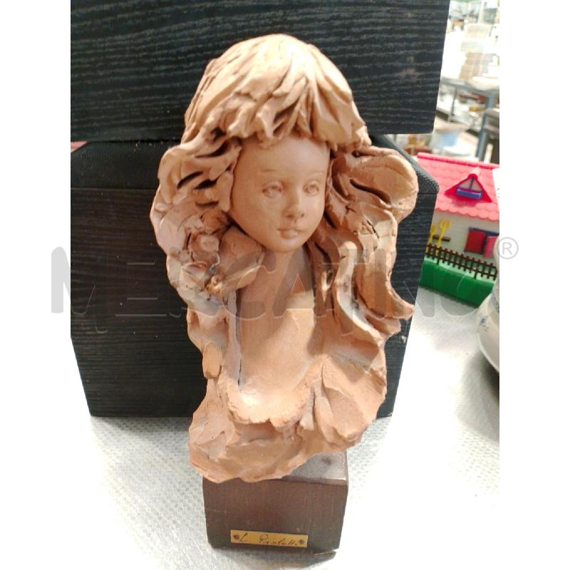 STATUA TERRACOTTA A FIRMA PAOLETTI | Mercatino dell'Usato San giovanni teatino 1