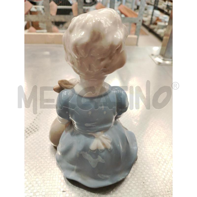 STATUINA BAMBINA VESTITO AZZURRO | Mercatino dell'Usato San giovanni teatino 2