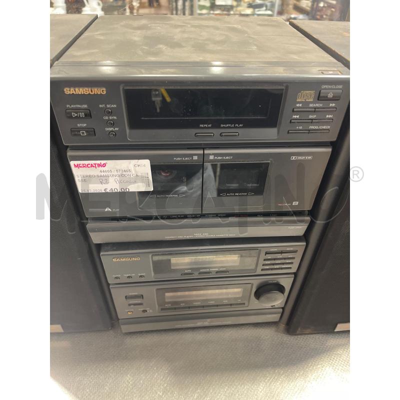 STEREO SAMSUNG CON CASSE | Mercatino dell'Usato San giovanni teatino 2