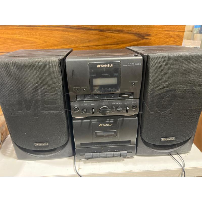 STEREO SANSUI CON TELELCOMANDO | Mercatino dell'Usato San giovanni teatino 1
