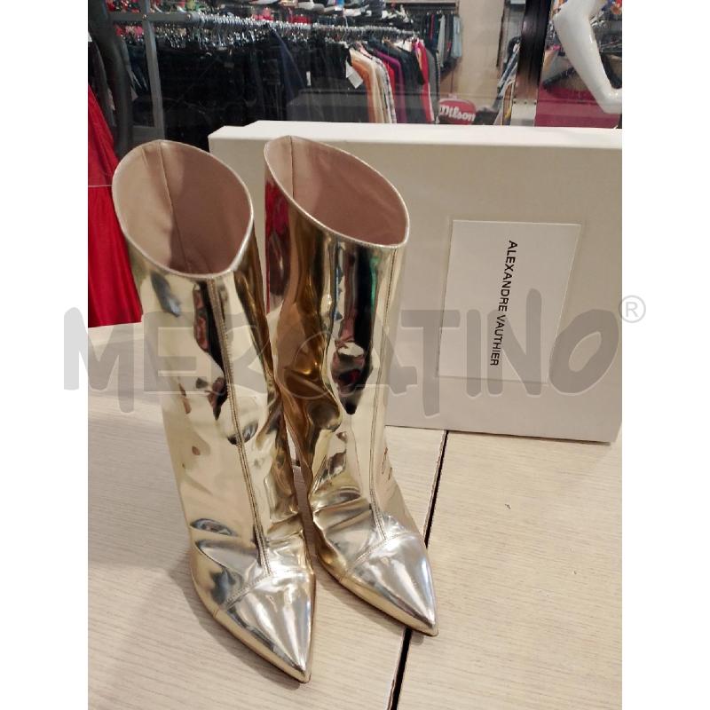 STIVALETTI DONNA ALEXANDRE VAUTHIER DORATI | Mercatino dell'Usato San giovanni teatino 2