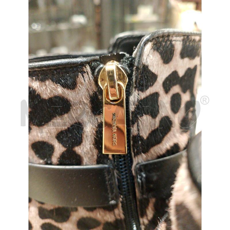 STIVALETTI DONNA MICHEAL KORS NERI LEOPARDATI | Mercatino dell'Usato San giovanni teatino 3