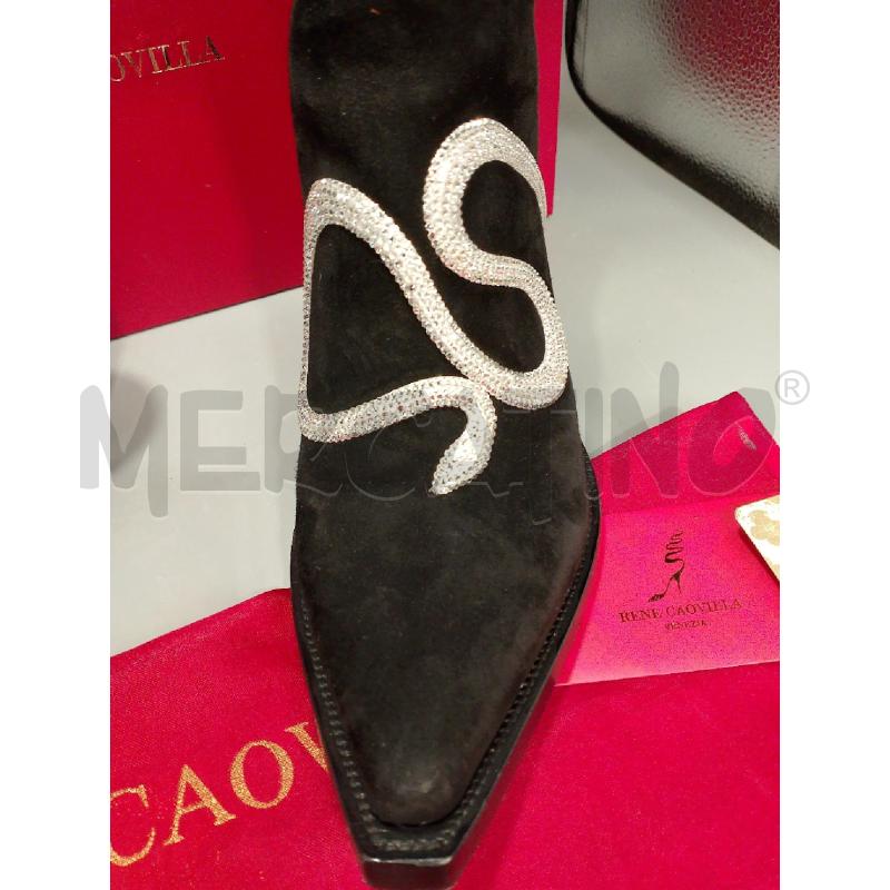 STIVALI DONNA RENE CAOVILLA NERI STRASS TG 38 | Mercatino dell'Usato San giovanni teatino 2