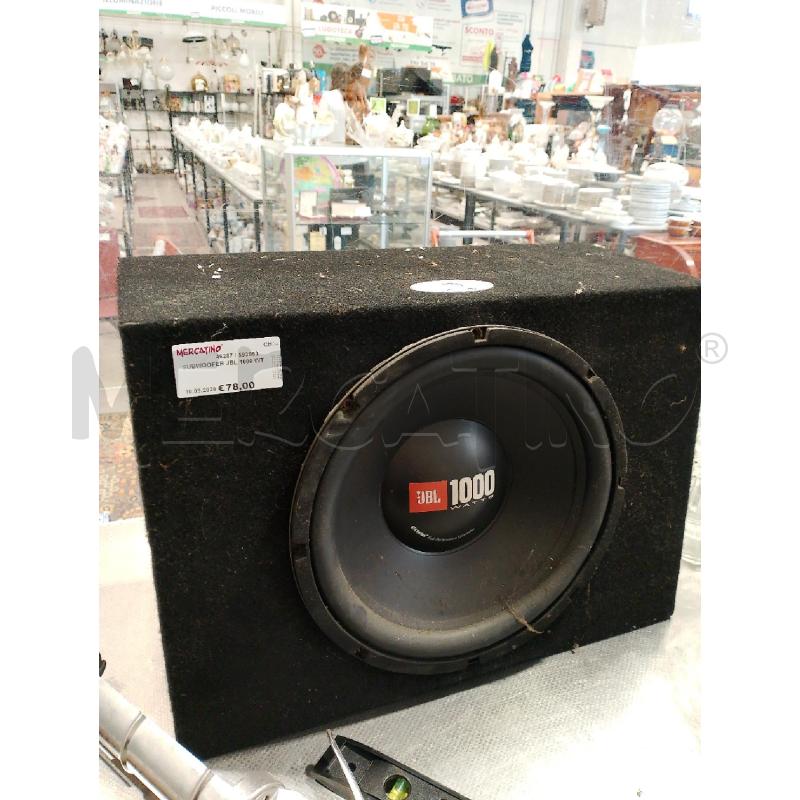 SUBWOOFER JBL 1000 WT | Mercatino dell'Usato San giovanni teatino 2