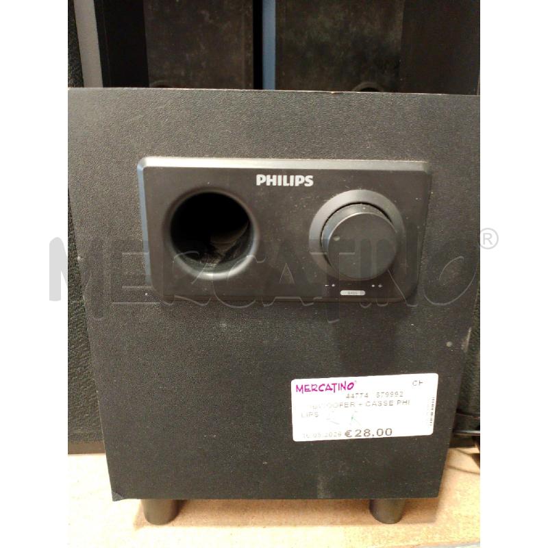 SUBWOOFER + CASSE PHILIPS | Mercatino dell'Usato San giovanni teatino 2