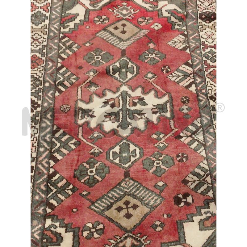 TAPPETO ORIENTALE 140X195 ROSSO E GRIGIO | Mercatino dell'Usato San giovanni teatino 2