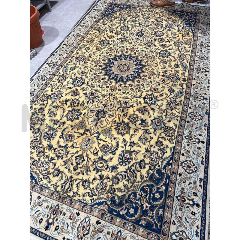 TAPPETO ORIENTALE BEIGE AZZURRO GIALLO 155X270 | Mercatino dell'Usato San giovanni teatino 2