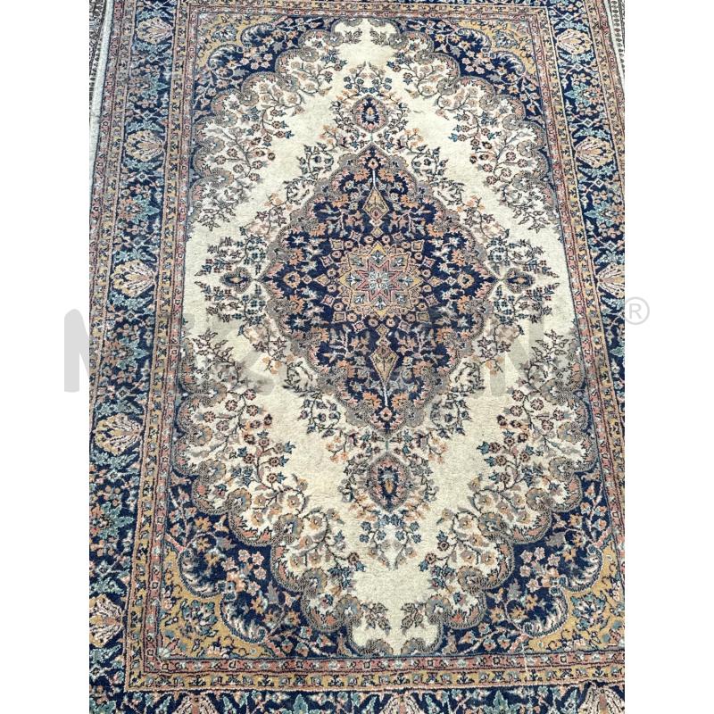TAPPETO ORIENTALE BEIGE E BLU 190X120  | Mercatino dell'Usato San giovanni teatino 4