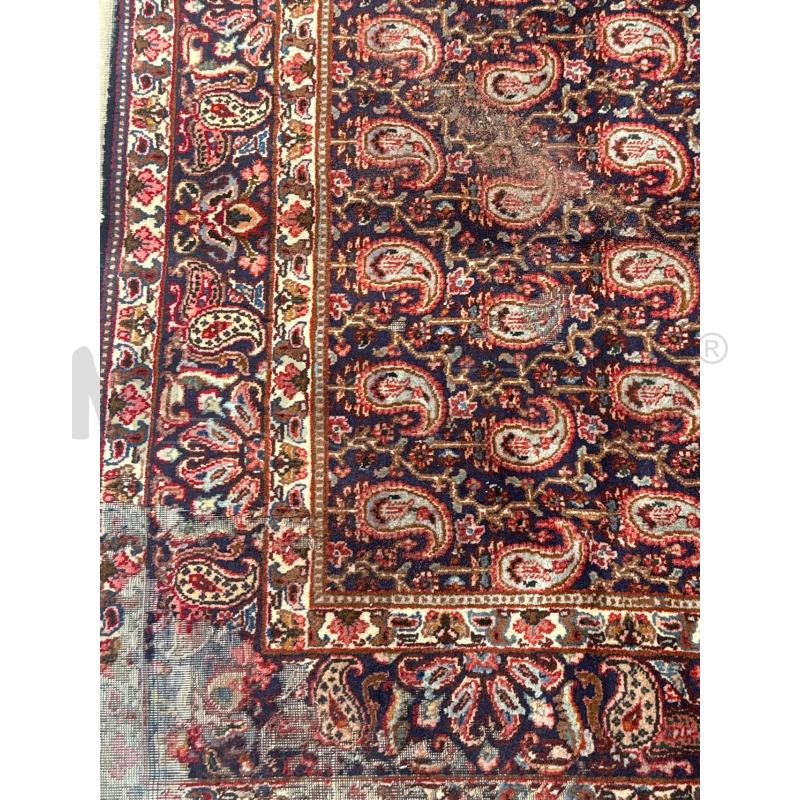 TAPPETO ORIENTALE BLU ROSSO DA RESTAURARE  | Mercatino dell'Usato San giovanni teatino 3
