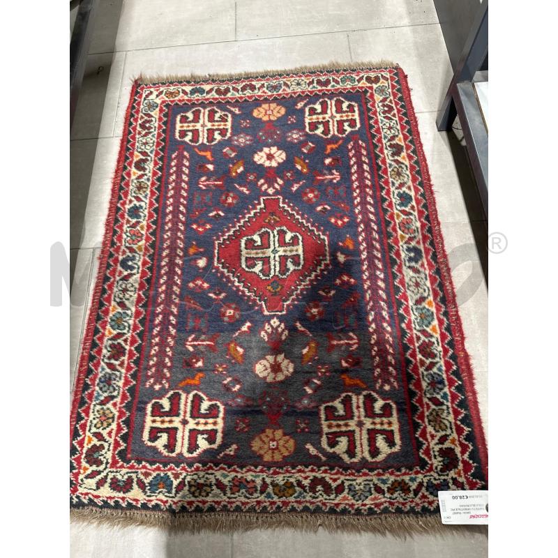 TAPPETO ORIENTALE PICCOLO BLU ROSSO  | Mercatino dell'Usato San giovanni teatino 1