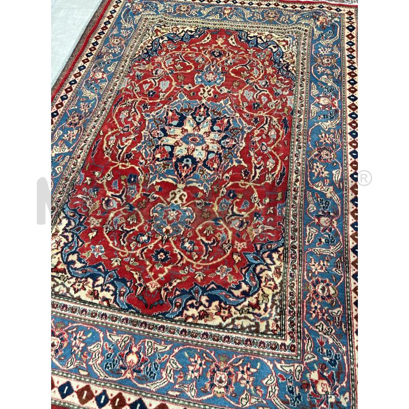 TAPPETO ORIENTALE ROSSO AZZURRO 200X140 | Mercatino dell'Usato San giovanni teatino 2