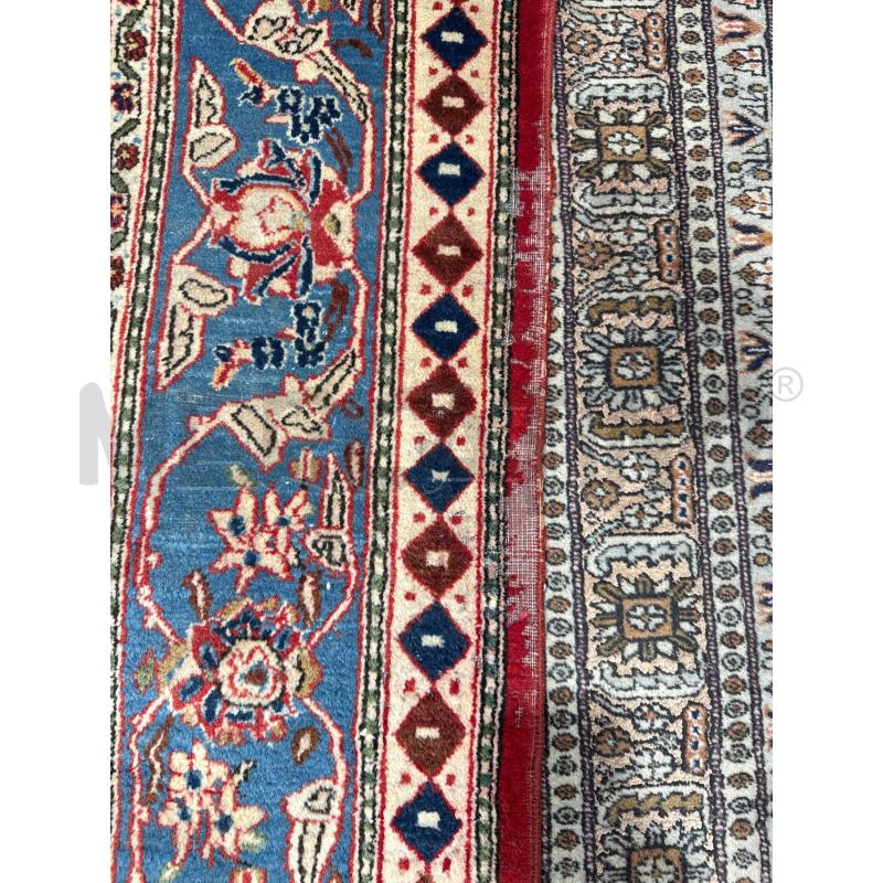 TAPPETO ORIENTALE ROSSO AZZURRO 200X140 | Mercatino dell'Usato San giovanni teatino 3