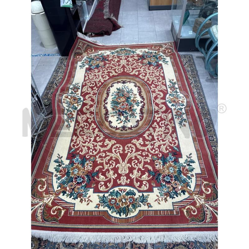 TAPPETO ORIENTALE ROSSO BIANCO 270X150 | Mercatino dell'Usato San giovanni teatino 1