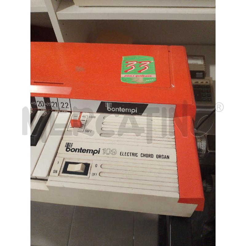 TASTIERA MUSICALE BONTEMPI 109 | Mercatino dell'Usato San giovanni teatino 2