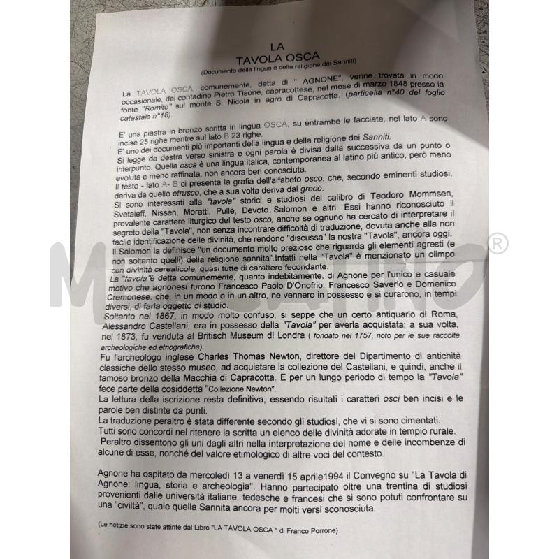 TAVOLA OSCA  | Mercatino dell'Usato San giovanni teatino 4