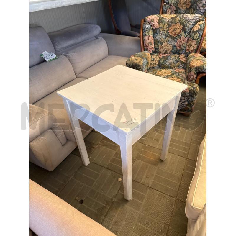 TAVOLINO BIANCO LEGNO | Mercatino dell'Usato San giovanni teatino 1
