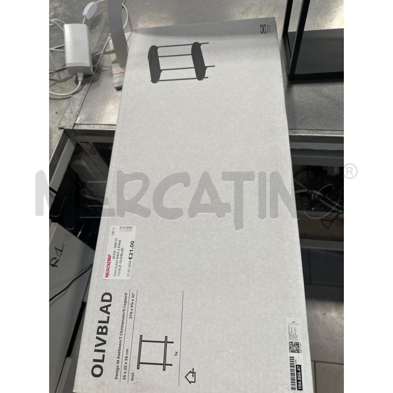 TAVOLINO IKEA 2 PIANI OVALE OLIVBLAD | Mercatino dell'Usato San giovanni teatino 2