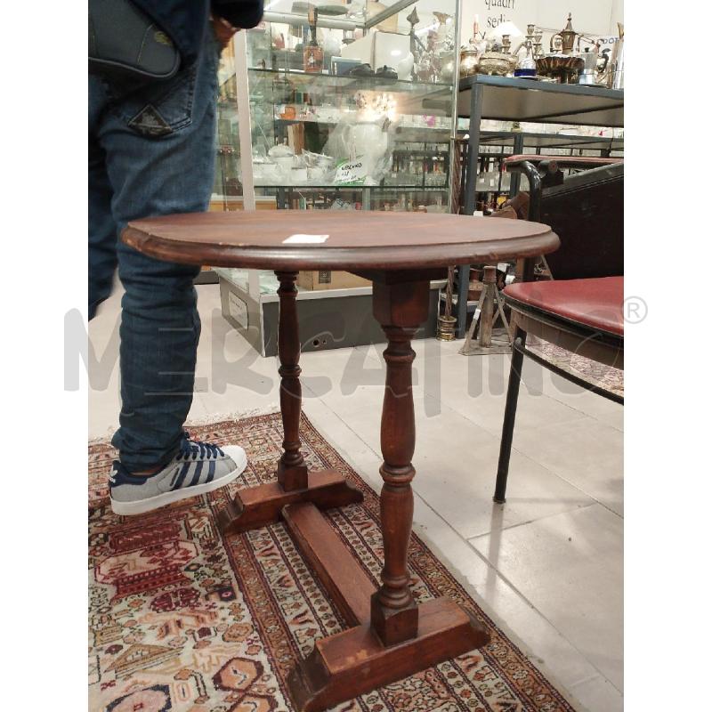 TAVOLINO LEGNO OVALE BANDELLE  | Mercatino dell'Usato San giovanni teatino 3