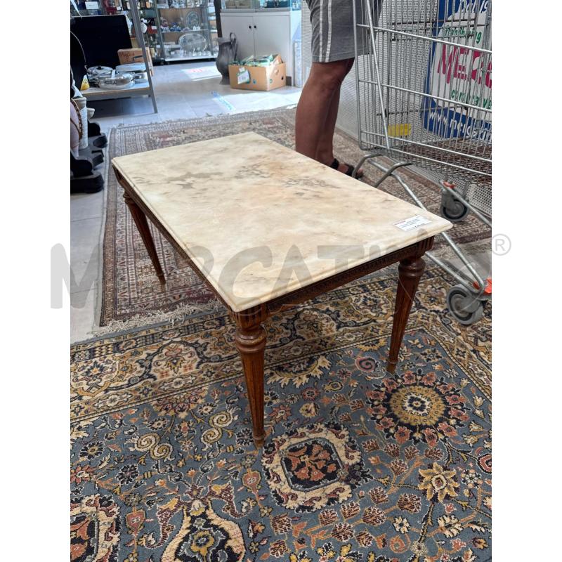 TAVOLINO LEGNO PIANO EFFETTO MARMO  | Mercatino dell'Usato San giovanni teatino 1